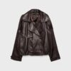 Oversize 100% Leather Trench Coat Oversize 100% Leather Trench Coat