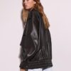 Oversize Leather Effect Biker Jacket Oversize Leather Effect Biker Jacket