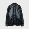 Oversize Leather Effect Biker Jacket Oversize Leather Effect Biker Jacket