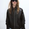 Oversize Leather Jacket Oversize Leather Jacket