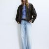 Oversize Leather Jacket Oversize Leather Jacket