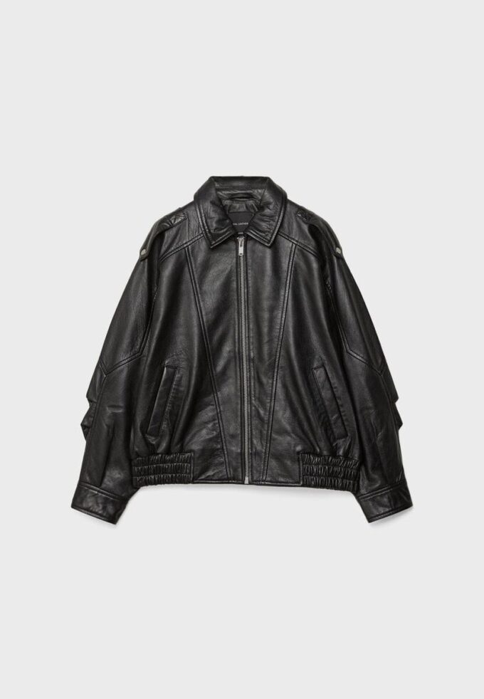 Oversize Leather Jacket Oversize Leather Jacket