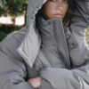 Oversize Padded Jacket with Hood Oversize Padded Jacket with Hood