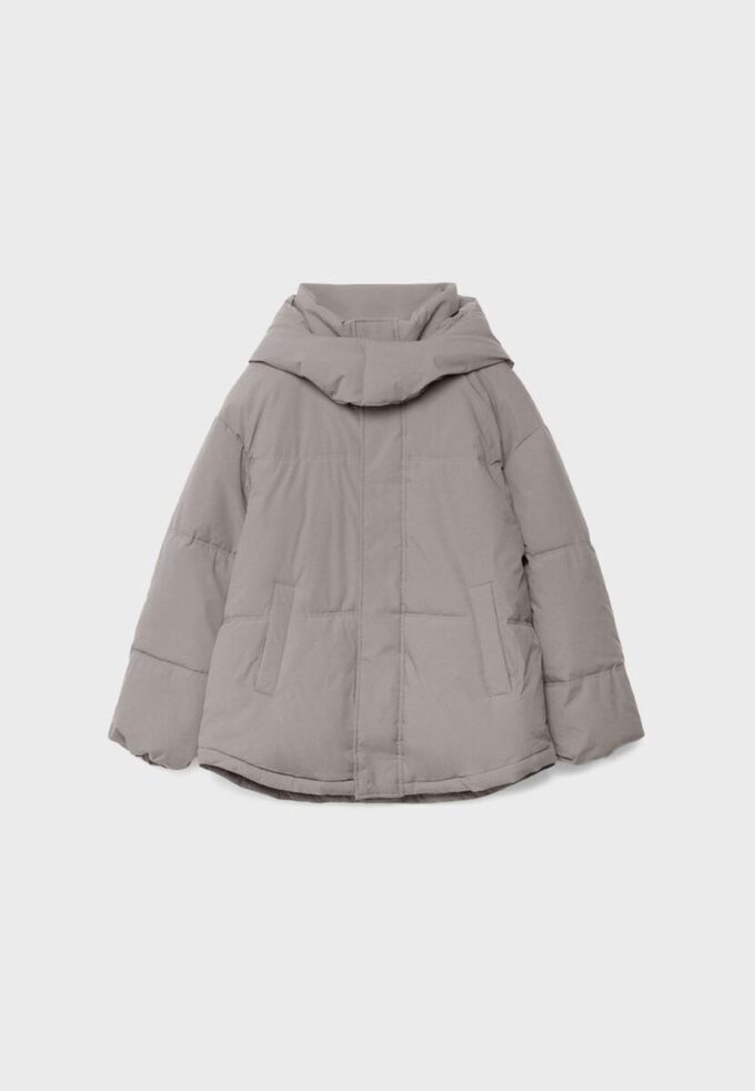 Oversize Padded Jacket with Hood Oversize Padded Jacket with Hood