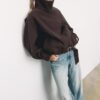 Oversize Soft-Touch Bomber Jacket Oversize Soft-Touch Bomber Jacket