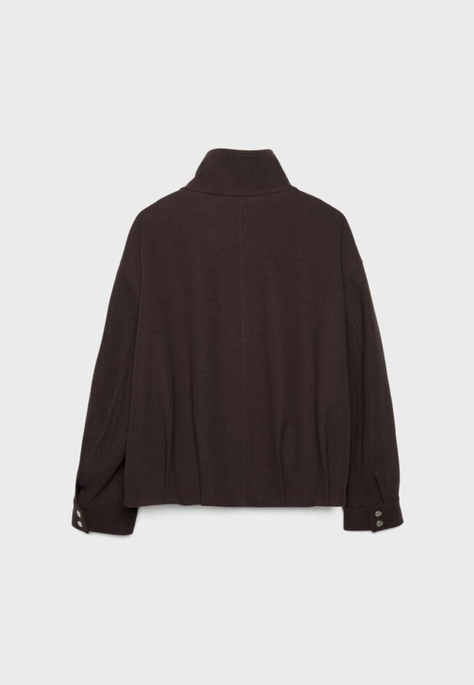 Oversize Soft-Touch Bomber Jacket Oversize Soft-Touch Bomber Jacket