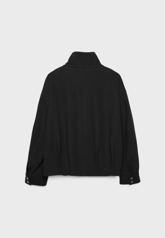 Oversize Soft-Touch Bomber Jacket Oversize Soft-Touch Bomber Jacket