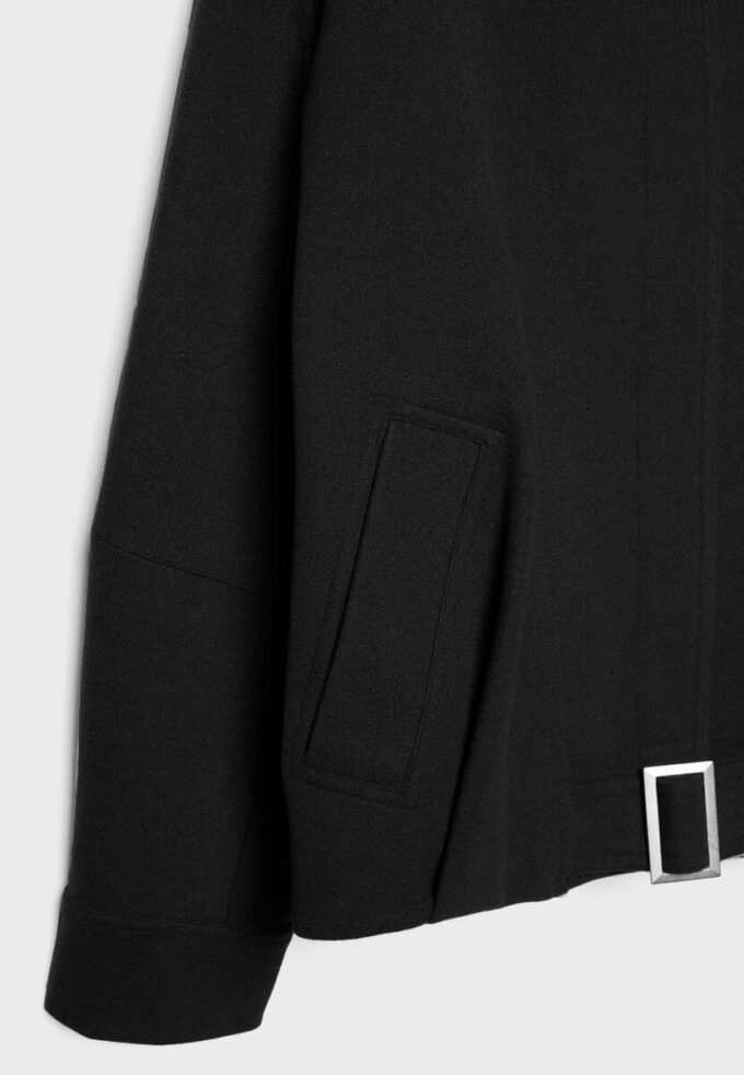 Oversize Soft-Touch Bomber Jacket Oversize Soft-Touch Bomber Jacket