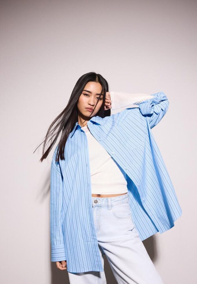 Oversize Striped Shirt Oversize Striped Shirt