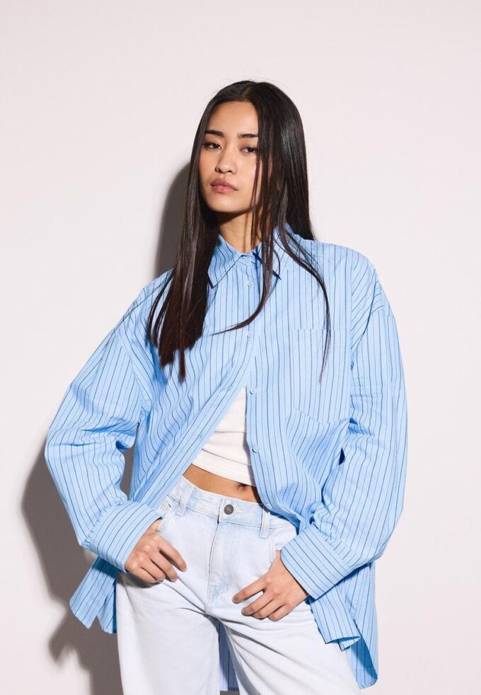 Oversize Striped Shirt Oversize Striped Shirt