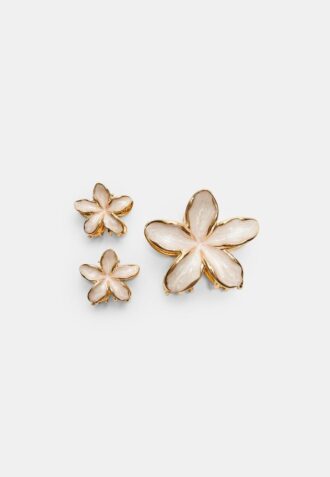 Pack of 3 Floral Hair Clips