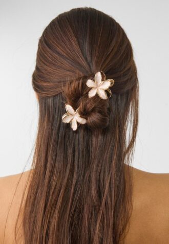Pack of 3 Floral Hair Clips