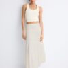 Panelled Skirt with Metallic Thread Panelled Skirt with Metallic Thread