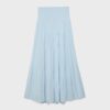 Panelled Skirt with Metallic Thread Panelled Skirt with Metallic Thread