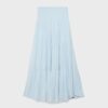 Panelled Skirt with Metallic Thread Panelled Skirt with Metallic Thread