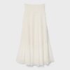 Panelled Skirt with Metallic Thread Panelled Skirt with Metallic Thread