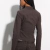 Plain Gathered Shirt Plain Gathered Shirt