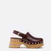 Platform Studded Clogs