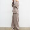 Plush Balloon Jogger Trousers
