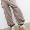 Plush Balloon Jogger Trousers