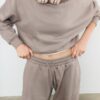 Plush Balloon Jogger Trousers