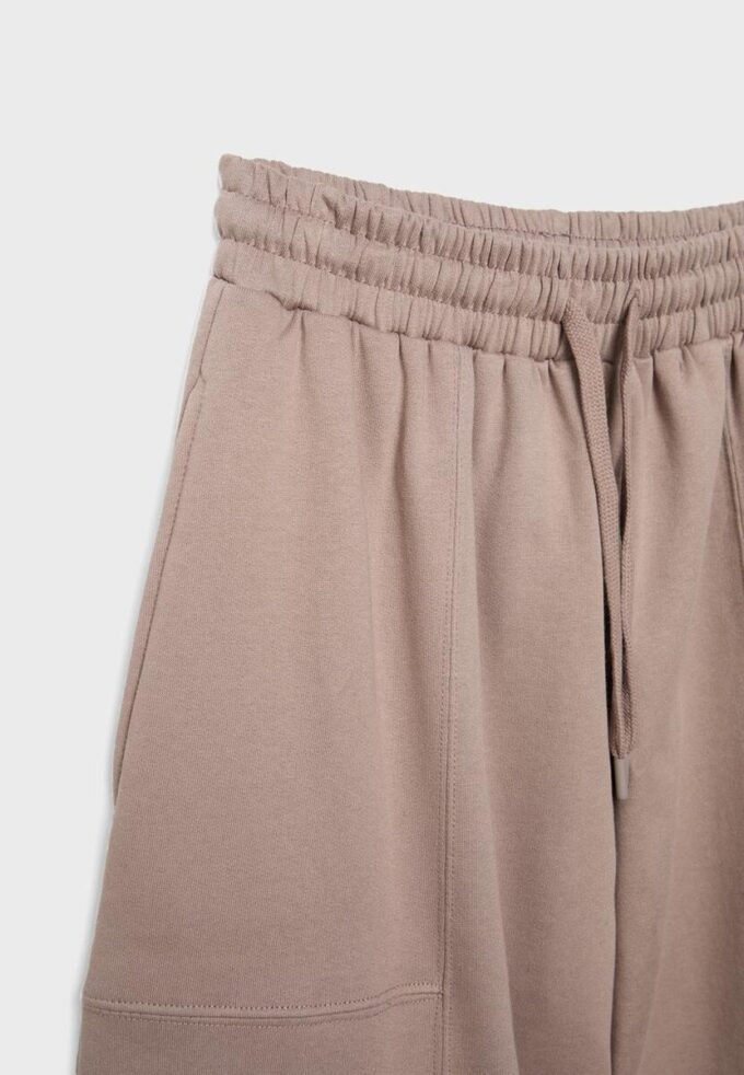 Plush Balloon Jogger Trousers