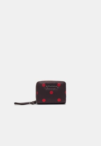 Polka Dot Card Holder Purse