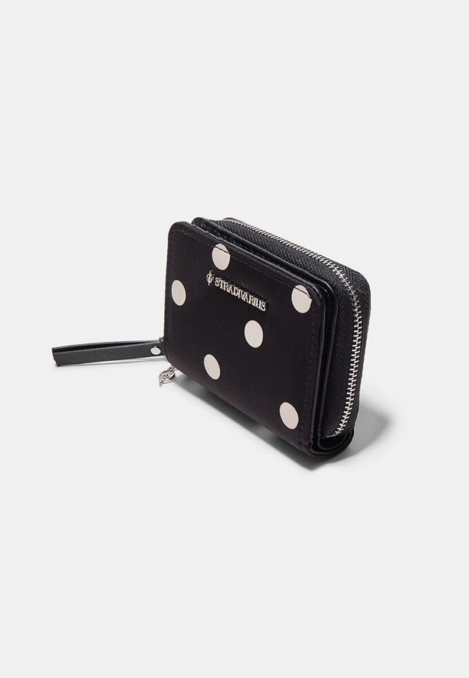 Polka Dot Card Holder Purse