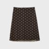 Polka Dot Tulle Midi Skirt