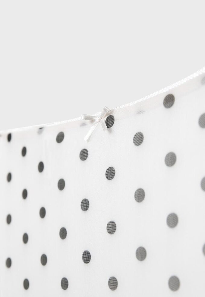 Polka Dot Tulle Midi Skirt Polka Dot Tulle Midi Skirt