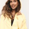 Printed Hooded Bomber Sweatshirt Printed Hooded Bomber Sweatshirt