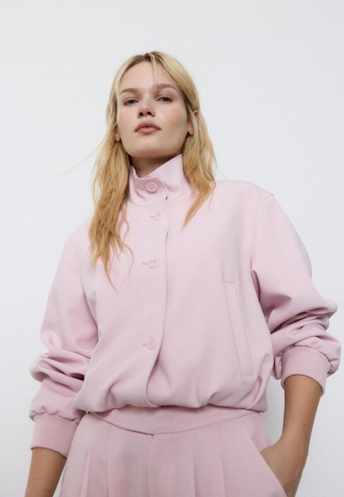 Puff High Neck Jacket Puff High Neck Jacket