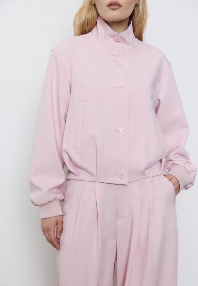 Puff High Neck Jacket Puff High Neck Jacket