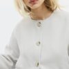 Puff Sleeve Round Neck Jacket Puff Sleeve Round Neck Jacket
