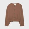 Puff Sleeve Round Neck Jacket Puff Sleeve Round Neck Jacket