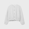Puff Sleeve Round Neck Jacket Puff Sleeve Round Neck Jacket