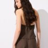 Qipao Halter Button Top Qipao Halter Button Top