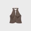 Qipao Halter Button Top Qipao Halter Button Top