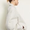 Quilted Leather Effect Bomber Jacket Quilted Leather Effect Bomber Jacket
