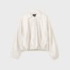 Quilted Leather Effect Bomber Jacket Quilted Leather Effect Bomber Jacket