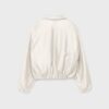 Quilted Leather Effect Bomber Jacket Quilted Leather Effect Bomber Jacket