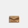 Raffia-Effect Envelope Crossbody Bag