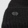 Ribbed Beanie with Plaque