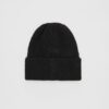 Ribbed Beanie with Plaque
