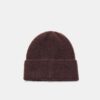 Ribbed Beanie with Plaque