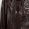 Ribbed Leather Jacket Ribbed Leather Jacket