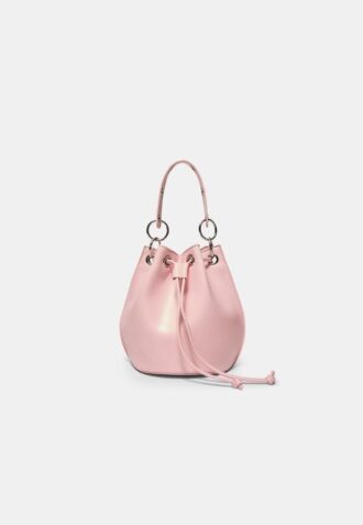 Rigid Eyelet Bucket Bag
