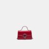 Round-Clasp Shoulder Bag