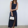 Round-Clasp Shoulder Bag