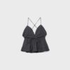 Ruffled and Beaded Top Ruffled and Beaded Top